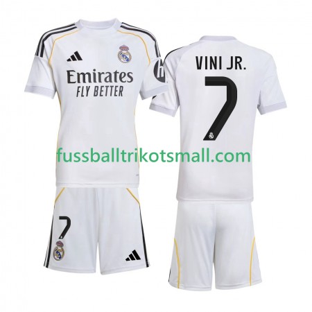 Fußballtrikots Real Madrid Vinicius Junior 7 Kinder 2025-2026 Kurzarm Heimtrikotsatz kaufen Fußballtrikots Real Madrid Vinicius Junior 7 Kinder 2025-2026 Kurzarm Heimtrikotsatz kaufen
